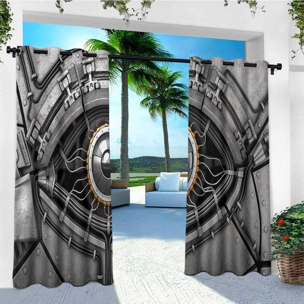 Leinuoyi Eye, ojal para cortina al aire libre, ojo de robot con cables