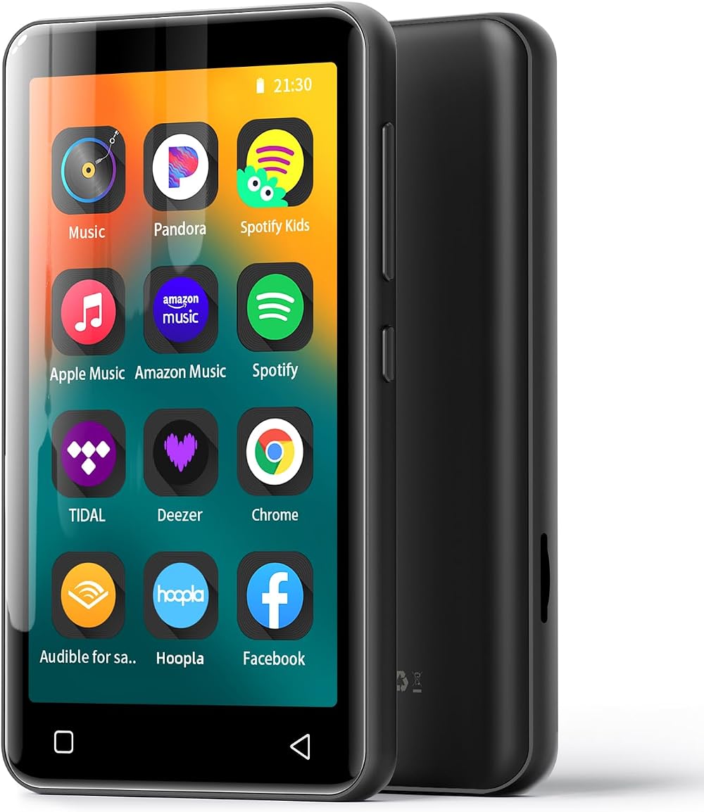 innioasis 80GB MP3 Player with Bluetooth WiFi 4.0” Touch Screen Android
