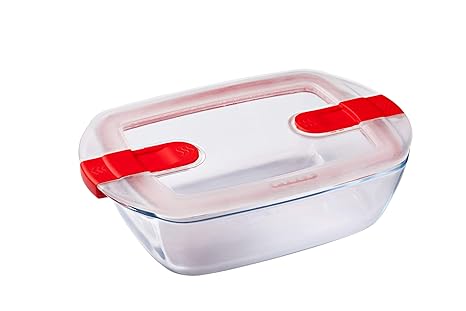 Amazon.com: Pyrex - Recipiente de cristal (9.1 x 5.9 in ...