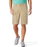 Hat and Beyond Men's Essentials Elastic Cotton Chino and Cargo Shorts, Single & 2-Pack