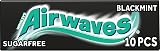 AirWaves Airwaves Black Mint Sugar Free Gum Bulk 300 Pieces Menthol Anise