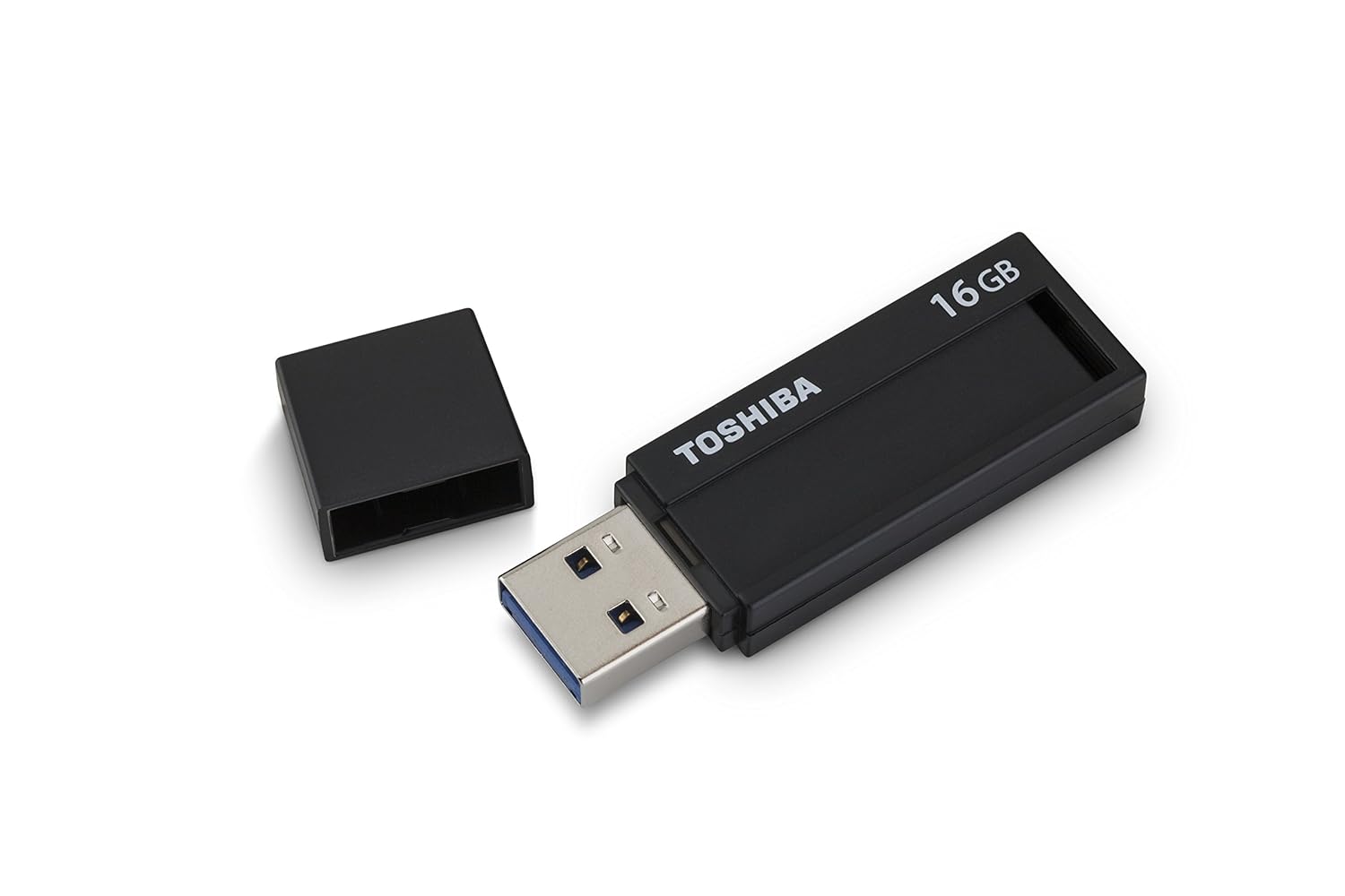 Toshiba TransMemory ID USB 3.0 Flash Drive 16GB Black