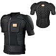 BenKen Men's Women's Professional Anti-Collision Sports Shirts, Protection of The Back, Motorcycle Protective Jacket for Skateboarding Skating Snowboarding Cycling