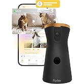Furbo 360&deg; Cat Camera w/ AI Alerts &amp; Cloud Recording, Subscription Required | Stay connected with AI Cat &amp; Home Safety Alerts, Auto-Tracking, Video History &amp; 2-Way Audio. Plan Req. (3mo min)