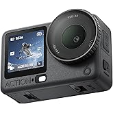 DJI Osmo Action 6 Essential Combo, Action Camera with 1/1.1″ Square Sensor, Variable Aperture of f/2.0–f/4.0, Cold-Resistant,