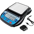Eosphorus Science Digital Scale Lab Balance Gram Scale 0.01g Accuracy Electronic Scale Laboratory Digital Scale Chemistry Jewelry – Carats, Ounces and Grams Scale (SF-400D-S-B)