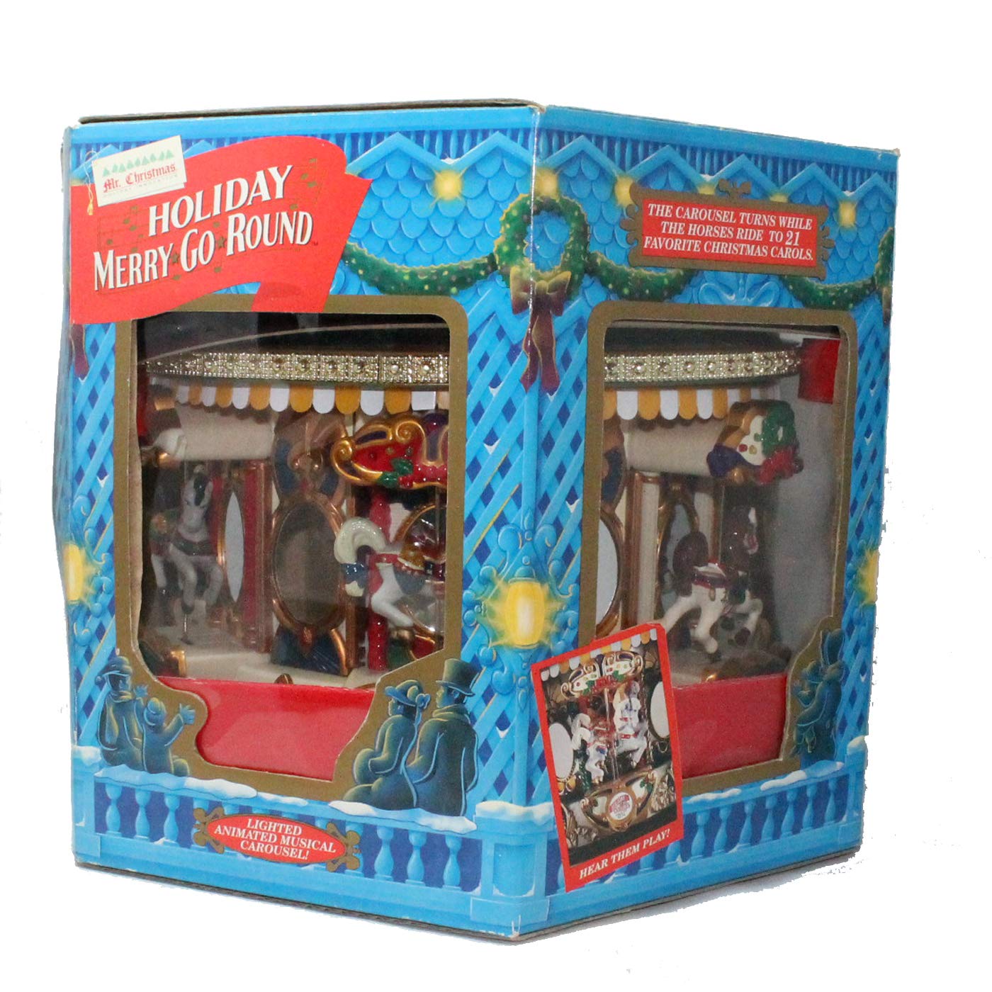 Photo 1 of **Minor damage** Mr. Christmas Holiday Merry Go Round