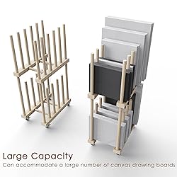 UNZERO Art Storage Rack - Canvas & Paper Storage