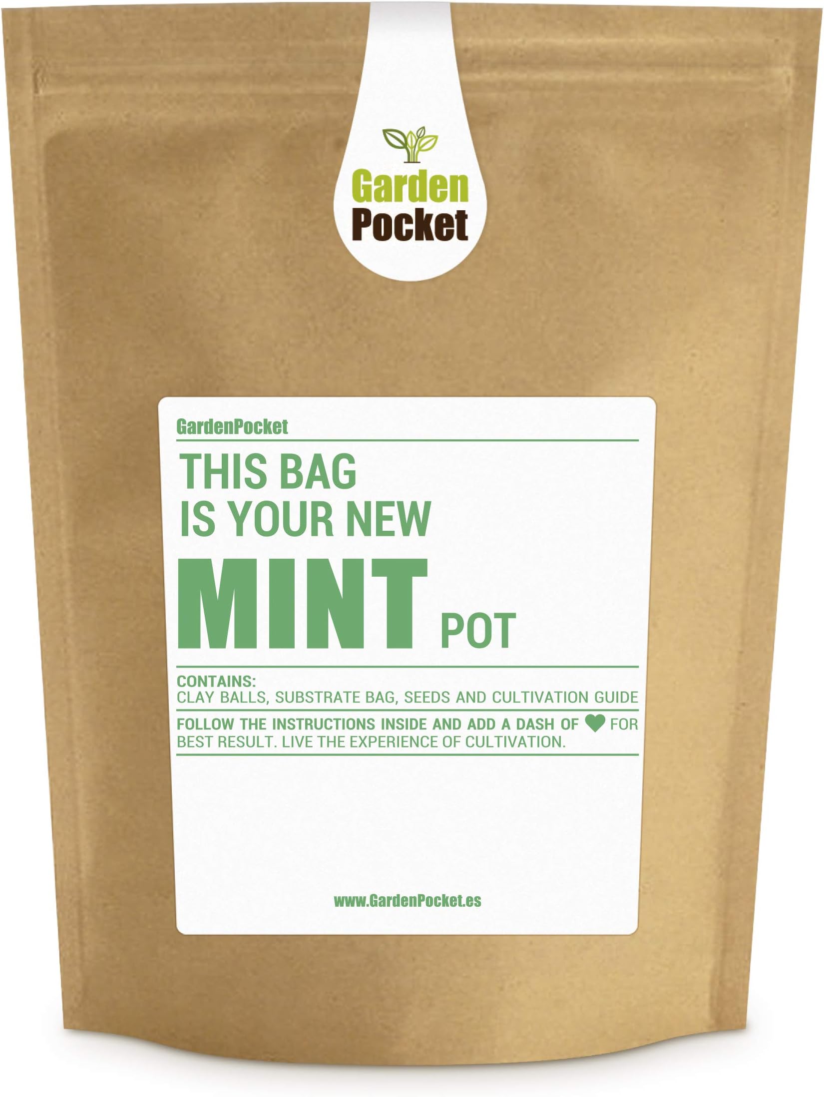 Garden Pocket - Mint - Seed Growing Bag
