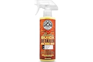 Chemical Guys Leather Quick Detailer - Interior Cleaner and Conditioner for Natural, Synthetic, Pleather, and More, Safe for Car Seats, Furniture, Apparel, Shoes & Boots, Leather Scented - 16 fl oz
