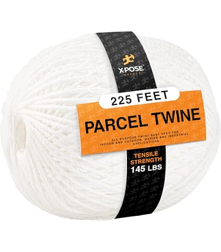 Polypropylene Tying Twine – 550, 850, 1050, 1250 Ft Lengths – 1 Ply – 4 Rolls/Case