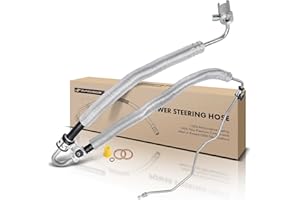 A-Premium Power Steering Pressure Hose Line Assembly Compatible with Hyundai Santa Fe 2007-2008 V6 3.3L Pump To Rack Replace# 575100W500