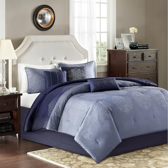 Madison Park 7Piece Brixton Comforter Set, California King