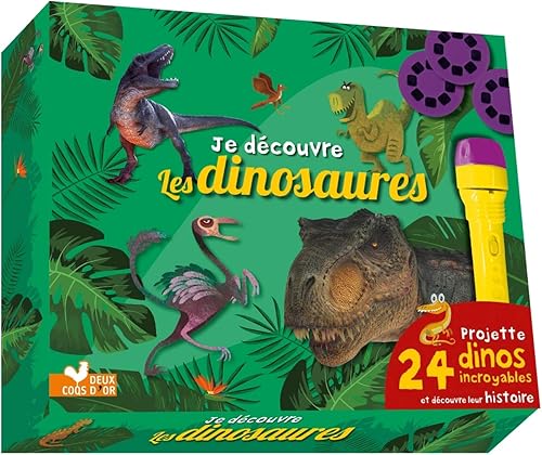 Download Je découvre les dinosaures - coffret avec lampe magique PDF