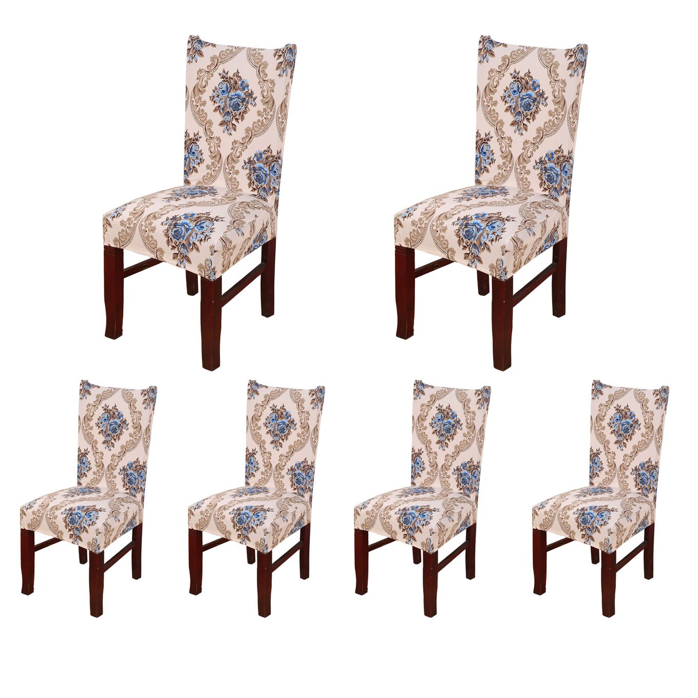 Best Soft Suede Short Dining Chair Slipcover
