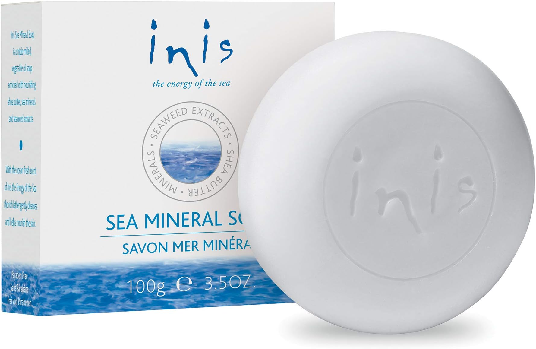 Inis the Energy of the Sea - Sea Mineral Soap, 3.5 Ounce