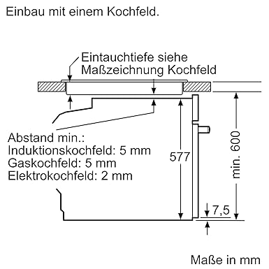 Bosch HBG675BB1 - Horno (Grande, Horno eléctrico, 71 L, 71 L, 30 ...