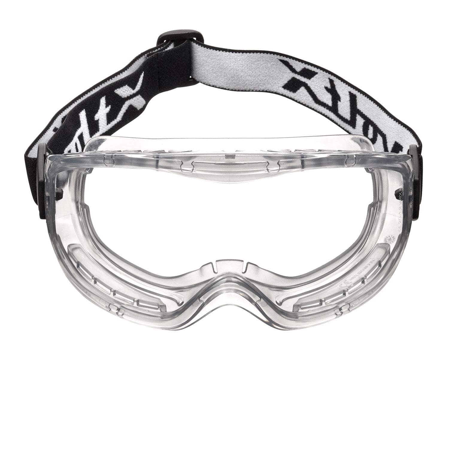 voltX DEFENDER CLASSIC indirect ventilated Safety Goggles, CLEAR lens with snug fitting seal and buckle adjustable headband, CE EN166BT, EN170 Certified, Anti fog & Anti Scratch coated UV400 lens.