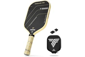 NHYHN TENVINA Pickleball Paddles, Professional Thermoformed Pickle Ball Paddle, T700SC Friction Carbon Fiber Pickleball Paddle USAPA Approved, Unmatched Power and Larger Sweet Spot