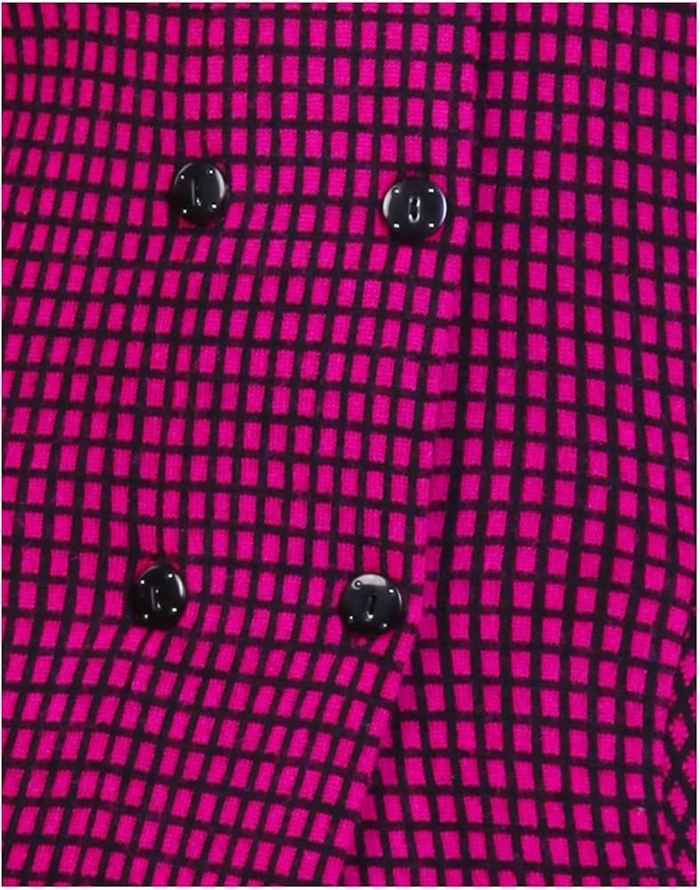 montrex pink double breasted coat for women