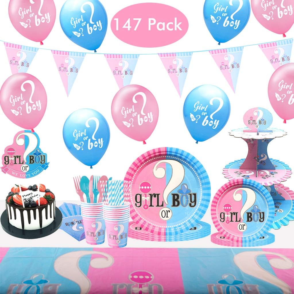 Bebe Garcon Anniversaire Douche Fete Bapteme Fournitures Decorations Vaisselle Bleu