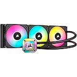 Corsair iCUE H150i Elite CAPELLIX XT Desktop Liquid CPU Cooler - Three AF120 RGB Elite Fans - 360mm Radiator - Intel® LGA 170