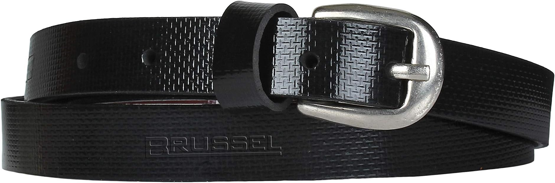 Girls/Ladies PU Leather Formal/Casual Black Belt |Upto 36 Size|Black Colour