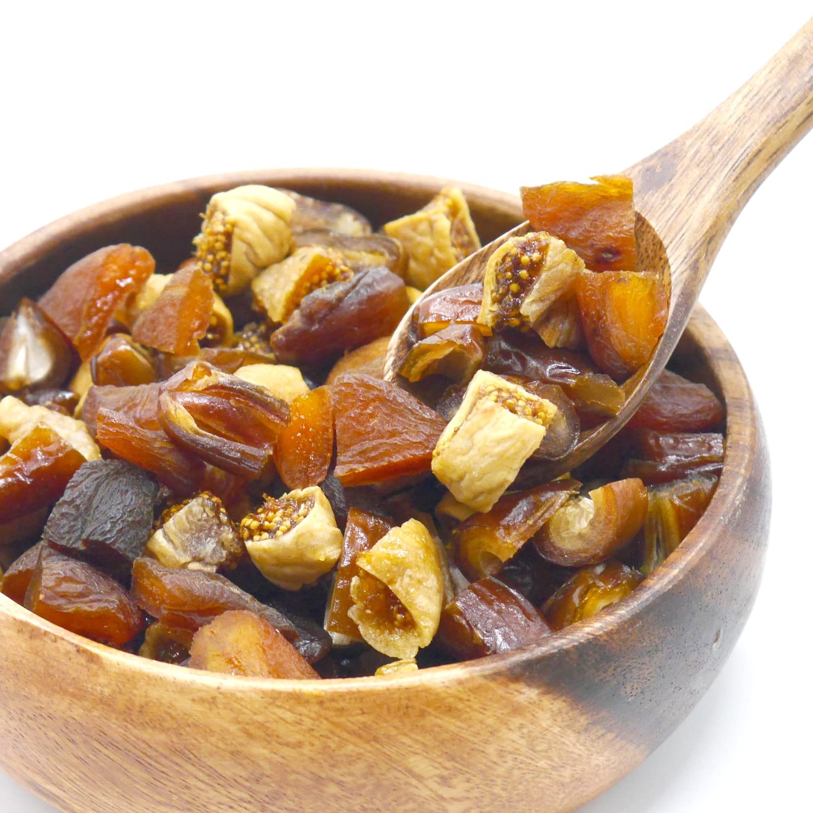 カジュベース ドライフルーツ まろやかミックス 800g 無添加 砂糖不使用 3種 (デーツ いちじく アプリコット) ジップ付き袋 の商品画像