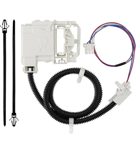 Ricambio Lavatrice Choice Parts Interruttore Blocco Coperchio Per - Foto 6