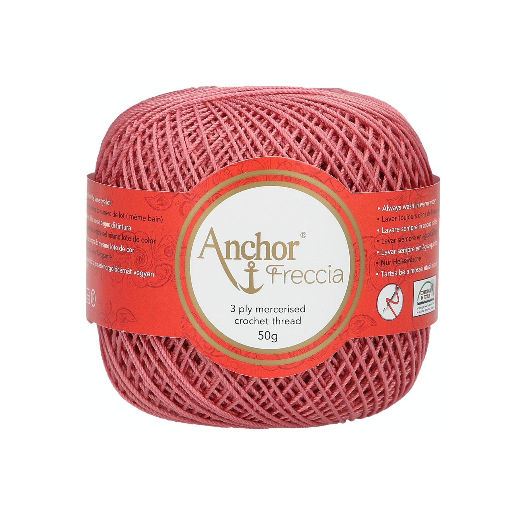 Anchor Crochet Yarn, Cotton, 895, Stärke 6