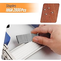 SITLDY 2800-Count 18 Gauge 1/4" Narrow Crown