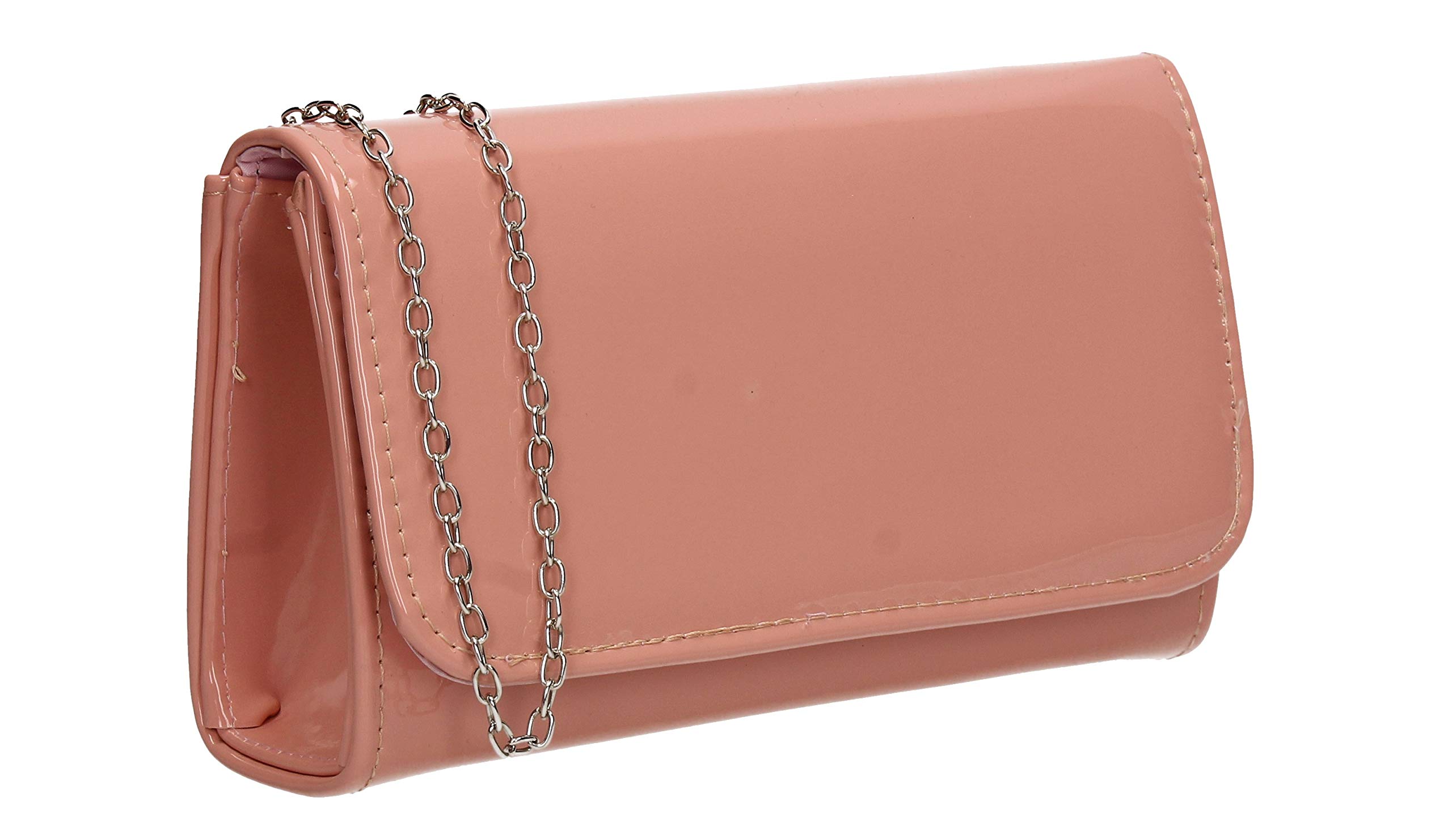 Diaz Plain Small Womens Wedding Party Clutch Bag
