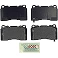 BOSCH BE1001 Blue Semi-Metallic Disc Brake Pad Set - Compatible With Select Buick, Cadillac, Chevrolet, DeTomaso, Dodge, Ford, Hyundai, Maserati, Mitsubishi, Pontiac, Saab, SRT, Subaru, Volvo