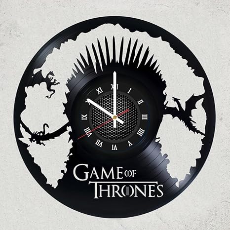 Amazon Com Game Of Thrones Vinyl Record Wall Clock Sweet