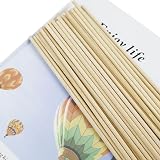SZCXDKJ 50 Pack Unfinished Wood Dowels 250mm x 5mm for Crafts DIY view 7