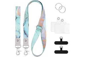 Doooze Phone Lanyard,Phone Strap,Phone Lanyard Crossbody,Phone Charms Strap,Universal Cell Phone Lanyard for All Smartphone
