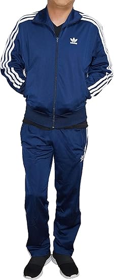 adidas originals track top navy