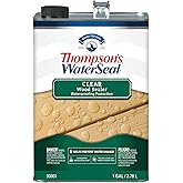 Thompson's WaterSeal Clear Wood Sealer, Clear, 1 Gallon