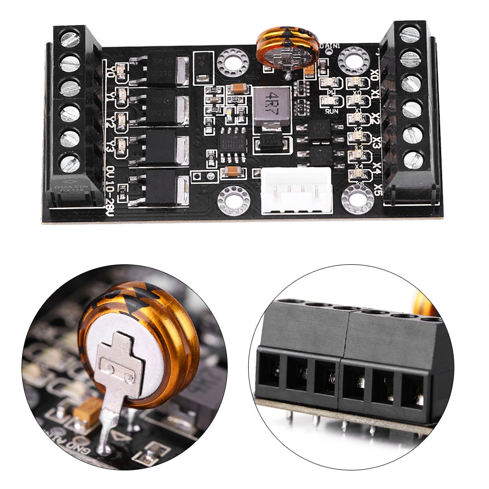 DC 24V PLC Regulator FX1N20MR Industrial Control Board Motor Speed