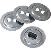 BAL 23035 Light Trailer Jack Base Pads &ndash; Set of 2 Heavy-Duty Stabilizer Pads for Small Campers &amp; Utility Trailers &ndash; Anti-Slip, Durable, Easy Storage