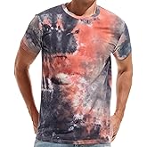 KLIEGOU Mens Hipster Hiphop Tees - Fashion Print T-Shirts