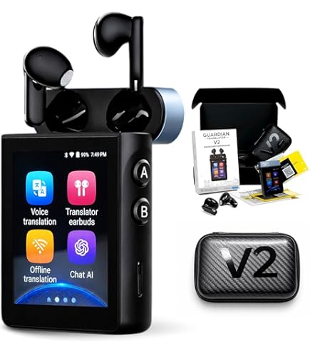 Amazon.com : Wooask A9S AI Translator Earbuds with Screen, Offline