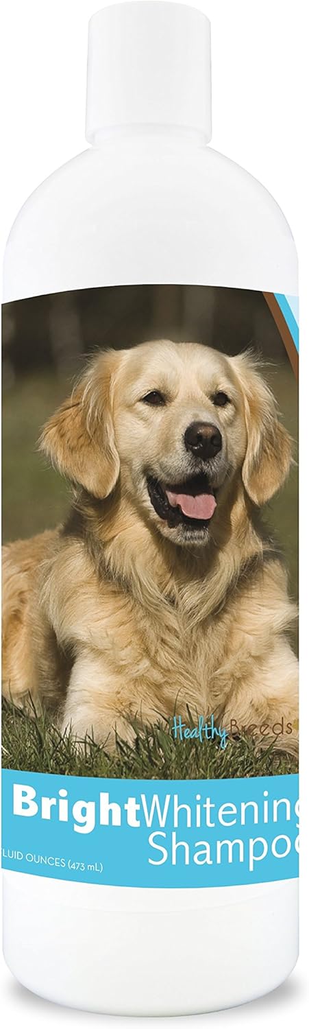 golden retriever bright whitening shampoo
