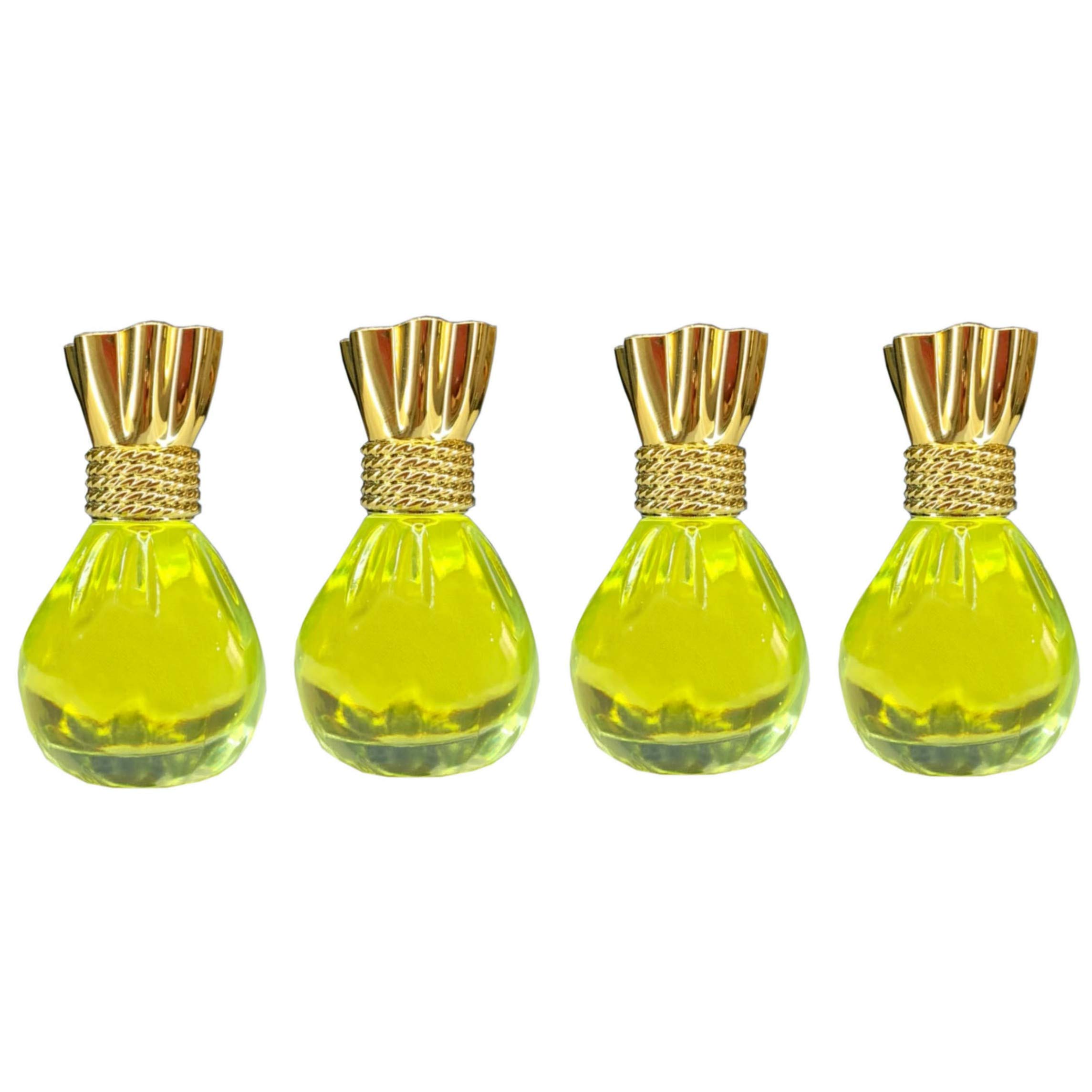 Exotix Fragrance Combo of 4 Premium Attars (Gulab,Mogra,kewda & Chandan) Fine Fragrance/Premium Packaging/Exotix Quality/Natural Attars