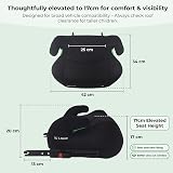 My Babiie MBCSB20 Child Booster Seat ISOFIX i-Size 125-150cm Black view 7