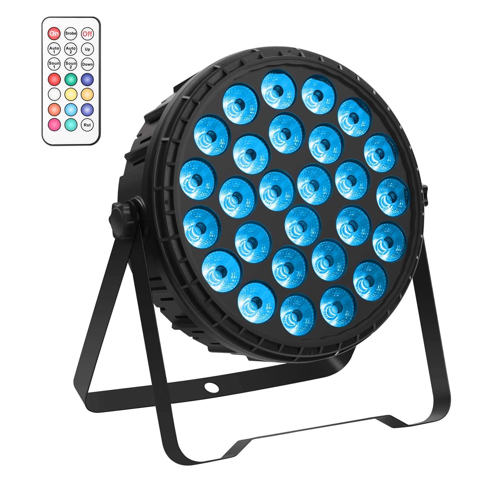 Photo 1 of LED Stage Light RGBW 160W Led Par Lights Remote & DMX Controlled Sound Activated Auto Play 8/4 Channel Uplights for Events DJ Wedding Halloween Birthday Party Live Show