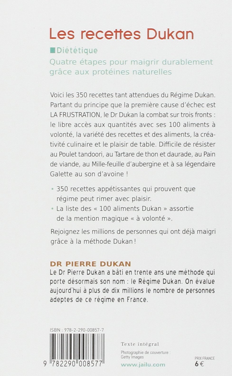 Amazon Fr Les Recettes Dukan Mon Regime En 350 Recettes Dukan Pierre Livres