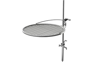Outpost Grill 19 - Standalone Campfire Grate - Breeo X Series Accessory - Stainless Steel, Durable, USA Made - Campfire Grill Grate - Camping Cooking Rack with Carrying Bag - Fire Pit Accessories