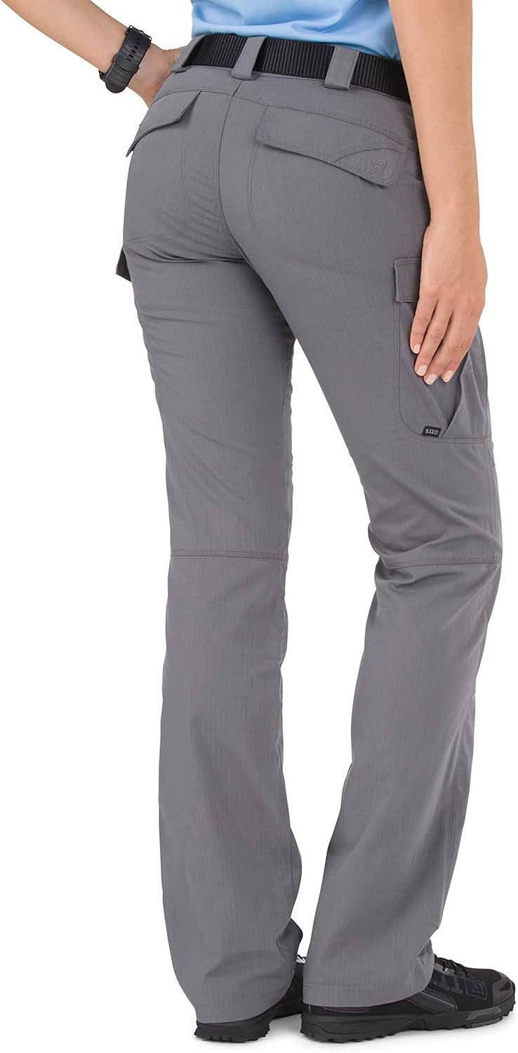 5.11 Tactical Women's Stryke Covert Cargo Pants, Stretchable, Gusseted Construction, Style 64386: Clothing