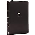 NKJV Compact Paragraph-Style Bible w/ 43,000 Cross References, Black Leathersoft with zipper, Red Letter, Comfort Print: Holy Bible, New King James Version: Holy Bible, New King James Version